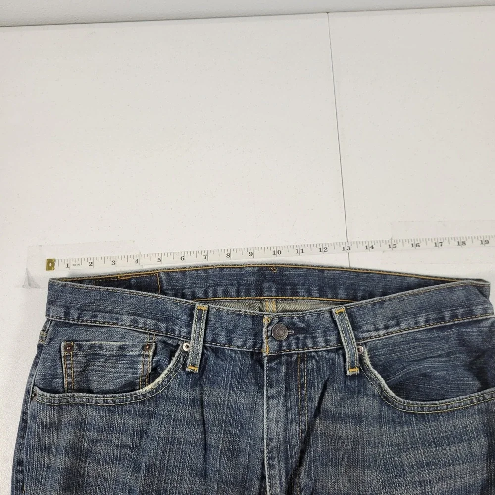 Levis 559 Relaxed Straight Jeans Mens 36x34 Blue Medium‎ Wash Denim Pants